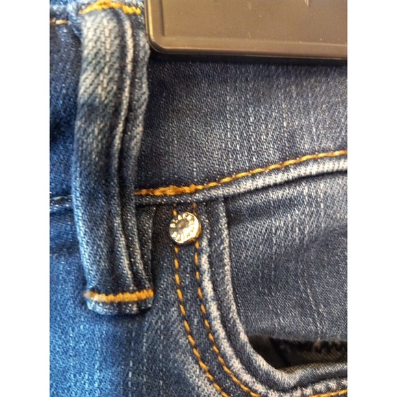 Whbm Womens Slim Crop Denim Cuffed Jeans‎ Size 6 - Picture 6 of 15